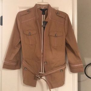NWT WHBM Utility Jacket - Size 12